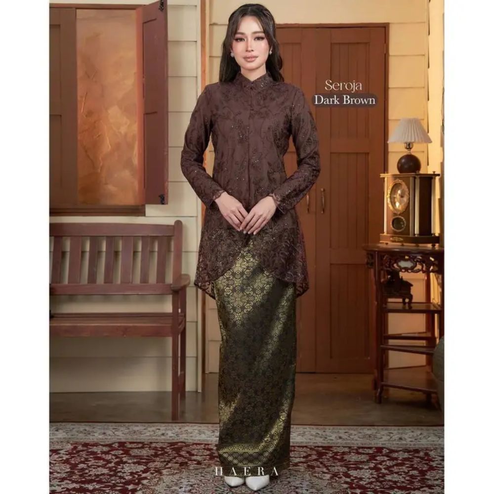 Seroja Kebaya Soft Embroidery Lace