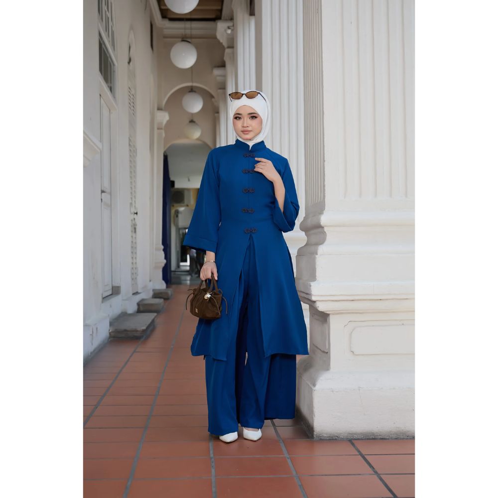 Leesha One Set With Palazzo - CULTLABEL