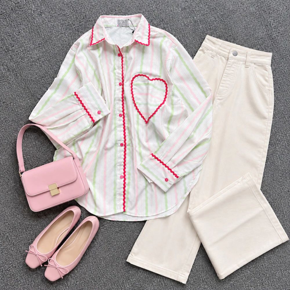 PRE ORDER | Colourful Oversize Shirt - CULTLABEL